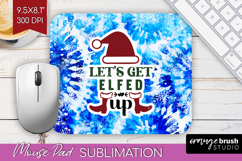 Sarcastic Christmas Quote Mouse Pad Sublimation - Winter Tie Product Image 1