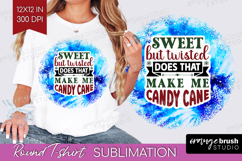 Sarcastic Christmas Quote Round Tshirt Background - Winter Product Image 1