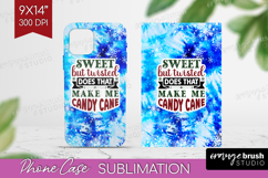 Sarcastic Christmas Quote Phone Case PNG - Winter Tie Dye Product Image 1