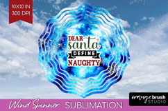 Sarcastic Christmas Quote Wind Spinner Sublimation PNG - Tie Product Image 1