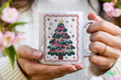 Yarn Christmas Tree Png Product Image 2