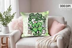 Just a Little Pinch Pillow PNG Sublimation Design Product Image 1