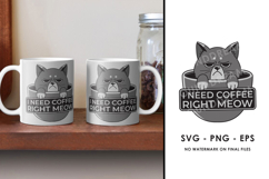 I Need Coffee Right Meow Product Image 7