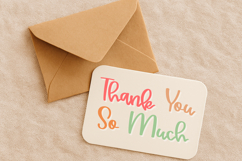 Peachy Lines - Bouncy Script Font Product Image 21