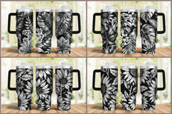 40oz Tumbler laser svg engraved wrap Product Image 22