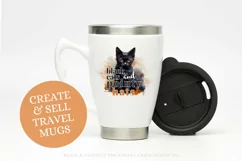 Gimme Black Cats & Pointy Hats Cute Halloween Sublimation Product Image 2