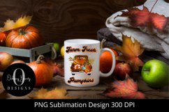 Farm Fresh Pumpkins|Retro Sublimation|Fall Sublimation PNG Product Image 16