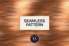 Copper Metallic Texture | Brushed Foil Background Product Image 3