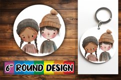 Boho Children&#039;s Delights - Circle &amp; Coaster Product Image 1
