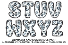 Watercolor Soccer Alphabert Numbers PNG Clipart 300DPI Product Image 5