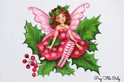 Christmas Fairies Clipart PNG Product Image 1