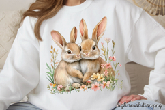 Mothers Day Animals Clipart PNG Product Image 1