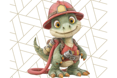 Dinosaur Costume Clipart, Cute Dinos in Halloween Outfits Product Image 4