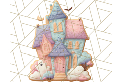 Halloween Cookie Clipart PNG, Spooky Sugar Treat Art Product Image 4