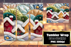 Custom Tumbler Wrap Design , Holiday Product Image 1