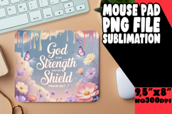 ENCHANTED desk pad PNG Design, Christian Product Image 1