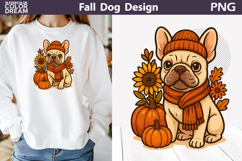 Fall Dogs Clipart | Autumn Puppy Sublimation Bundle Product Image 22