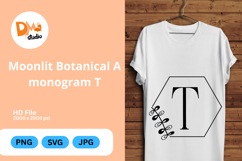 Moonlit Botanical Monogram Product Image 1