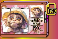 Tropical Treasures: Summer Hat Sublimation Product Image 1