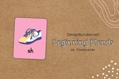 Beginning Blends Educational Flashcards Product Image 3