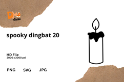 Spooky Dingbats Product Image 1