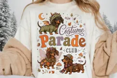 Costume Parade Club PNG Sublimation Design - Cute Dachshund Product Image 4