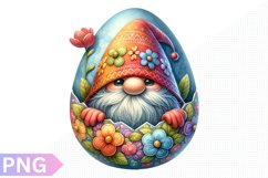 Easter Gnome Clipart ,Easter sublimation PNG Design Product Image 1