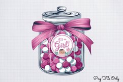 Baby Girl Desserts Clipart PNG Product Image 1