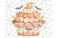 Kawaii Halloween Clipart Cute Kids and Candy Elements Png Product Image 4