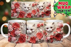 3D Christmas Snowy Fantasy Mug, 11oz &amp; 15oz Product Image 1
