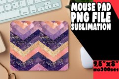 Shimmering Glitter Stripe Mouse Pad Art Product Image 1