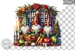 Christmas Gnome Sublimation - Clipart PNG Design Product Image 1