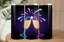 Festive Happy New Year&#039;s Eve 2026 Tumbler Wrap Design Bundle Product Image 2