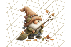 Acorn Village Clipart PNG, Fall Animal Png Product Image 4
