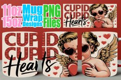Bright smiles 11oz 15oz sublimation wrap, Cupid Product Image 1