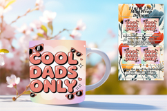 Classic 11oz Mug Wrap Png Design , Father's Day Product Image 1