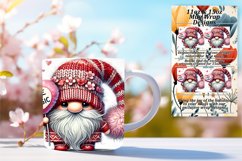 Charming 11oz Mug Wrap Png Artwork , Gnomes Product Image 1