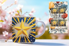 Chic 11oz Mug Wrap Png Design , 3D Xmas Product Image 1