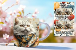 Purr-fectly Funny Sublimation Mug - 11oz/15oz Product Image 1