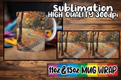 Beautiful Landscape Mug Wrap Sublimation 11oz 15oz Product Image 1