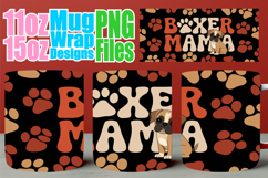 Joyful dreams 11oz 15oz sublimation wrap, Dog Mom Product Image 1