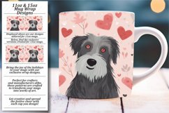 Artistic Valentine's: Boho Watercolor Animal Mug Wraps Product Image 1