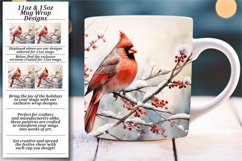 Enchanting Holiday Moments: Mug Wrap Design Product Image 1