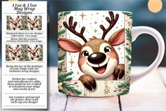 Wall Humor Unleashed: Cartoon Christmas Product Image 1