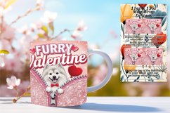 Sophisticated 15oz Mug Wrap Png Design , Valentines Product Image 1