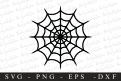 Spider web SVG | SVG Cut files | Cricut Product Image 1