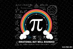 PI Irrational but well rounded SVG Design | Quotes | SVG Product Image 1