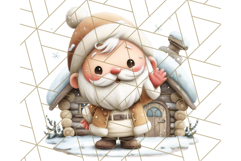 Storybook Santa &amp; Friends PNG Clipart, Christmas Png Clipart Product Image 4