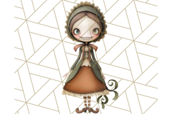 Creepy Dolls Clipart PNG Haunted Toy Characters Product Image 4