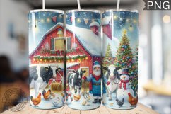 Farm Animals Tumbler Wrap - Christmas Tumbler Design Product Image 1